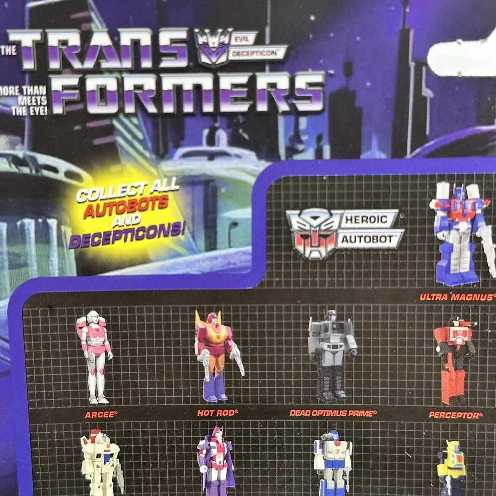 Transformers Ghost of Starscream ReAction Figure Super7 Glitter Decepticon NIP